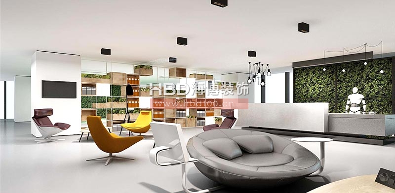 百田信息科技公司接待區(qū)設(shè)計(jì) 百田信息科技公司接待區(qū)設(shè)計(jì)