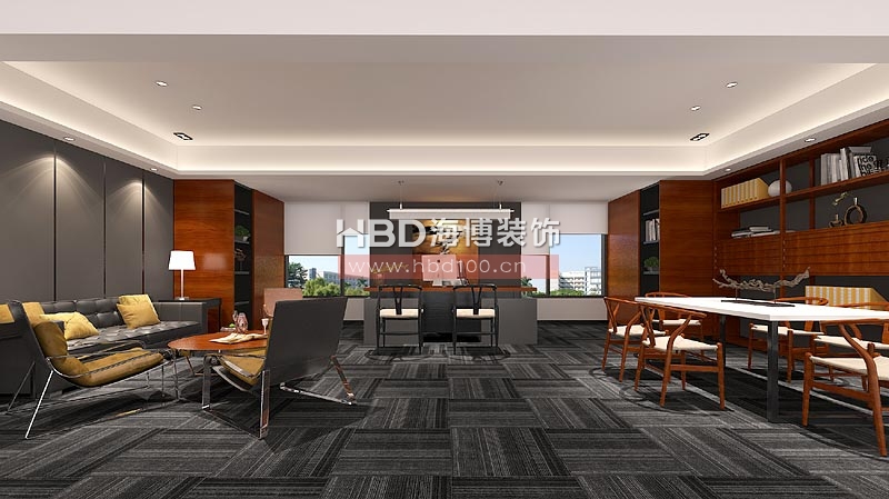 較前廣告公司辦公室裝修案例 董事長室設計 較前廣告公司辦公室裝修案例 董事長室設計