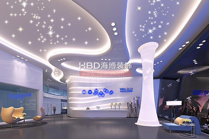 小星辰服飾公司辦公室裝修 展廳 小星辰服飾公司辦公室裝修 展廳