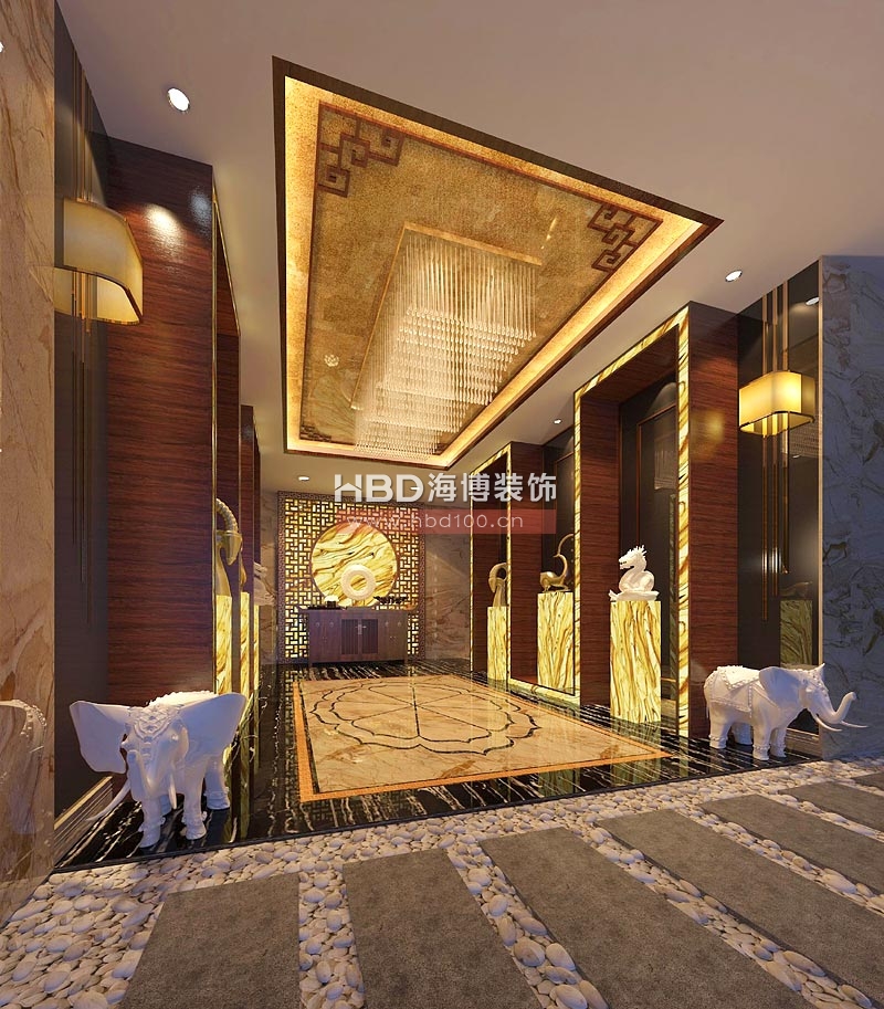 茂名市廣東源豐集團(tuán)公司會(huì)所設(shè)計(jì) 接待前廳 茂名市廣東源豐集團(tuán)公司會(huì)所設(shè)計(jì) 接待前廳