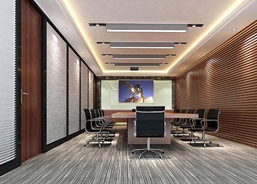 隆鑫投資公司會議室裝修 隆鑫投資公司會議室裝修