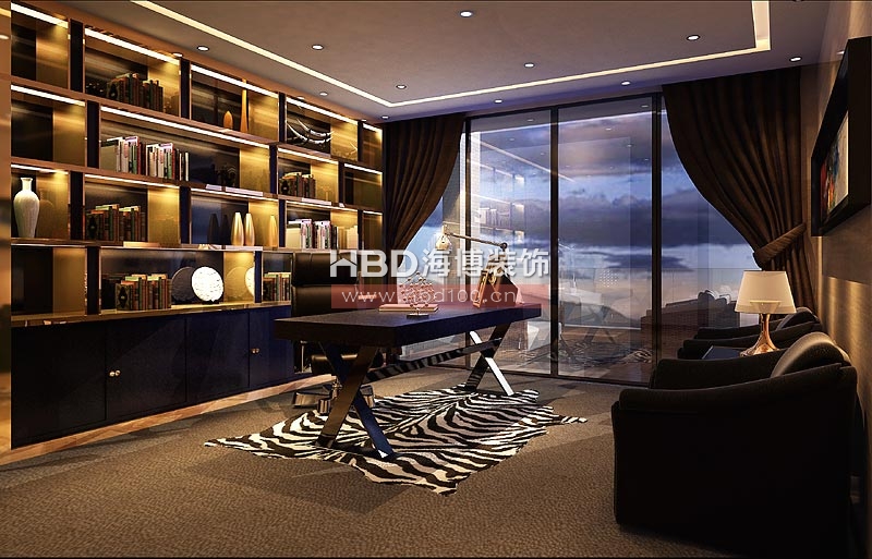 別墅裝修書房設計.jpg 別墅裝修書房設計.jpg