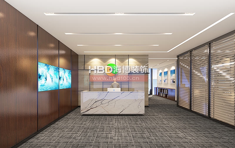 辦公室裝修設(shè)計,前臺設(shè)計效果圖.jpg