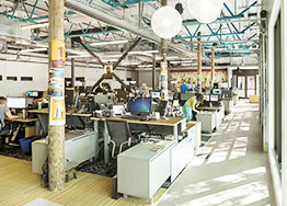 開(kāi)放式辦公室裝修設(shè)計(jì)材料可參考